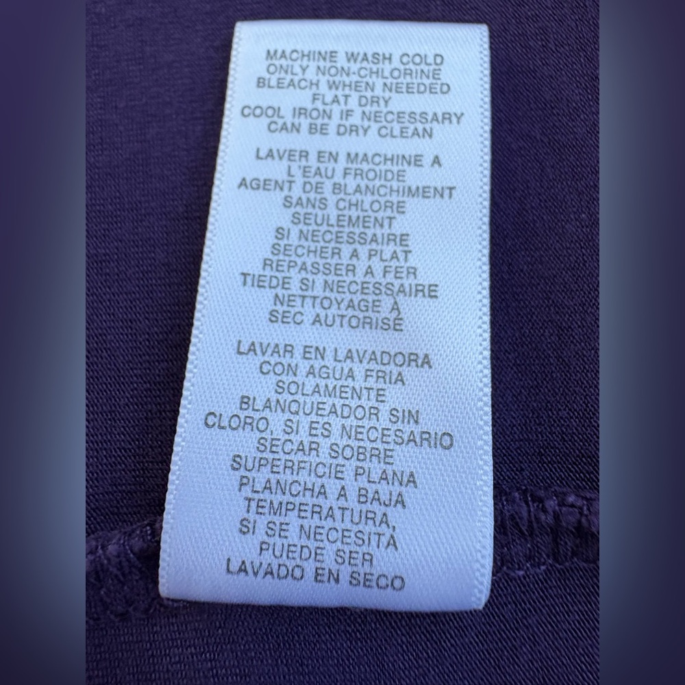 Michael Kors Purple Studded Blouse - Picture 10 of 11